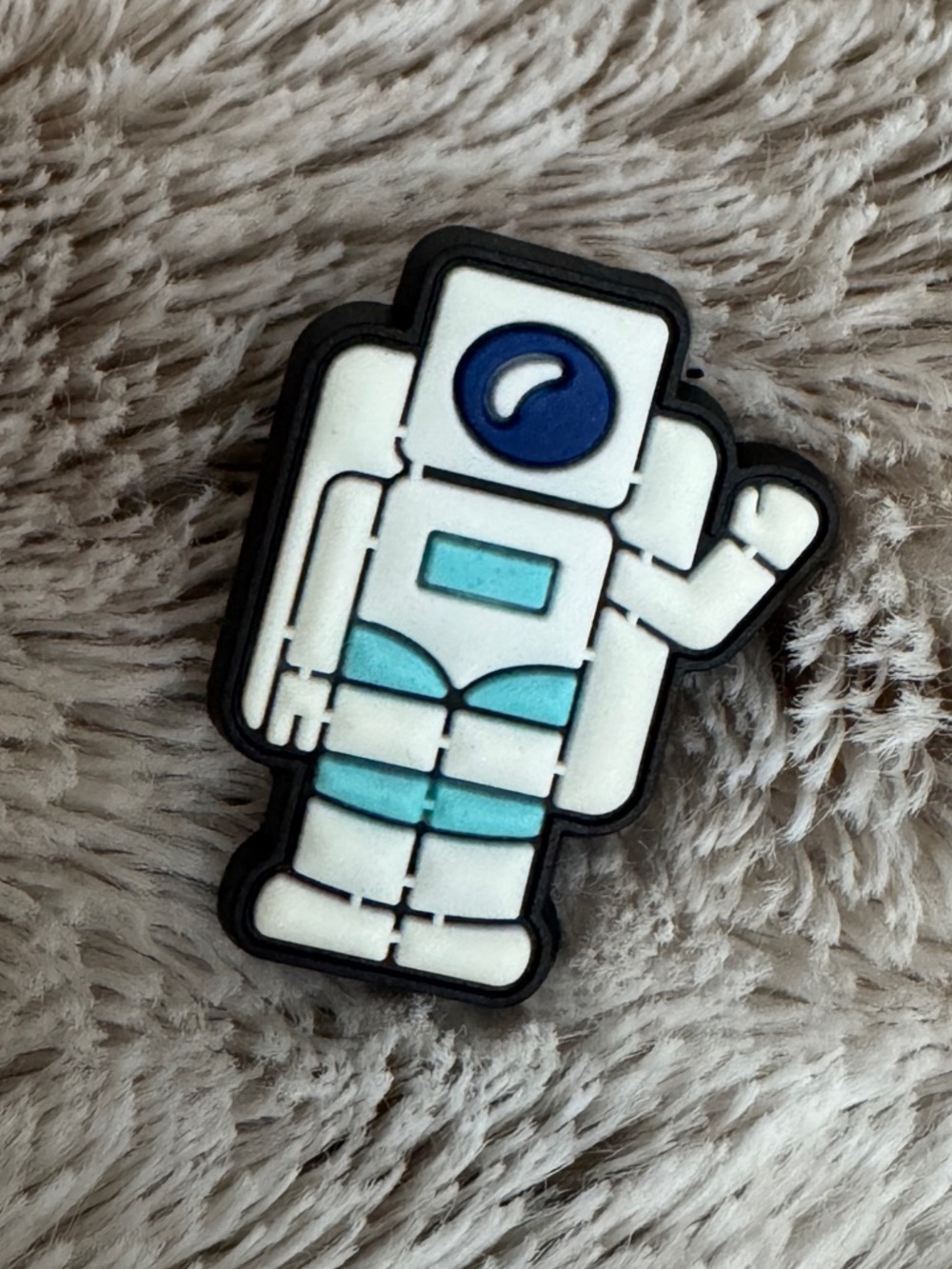 Retro Astronaut Shoe Charm 5/$20